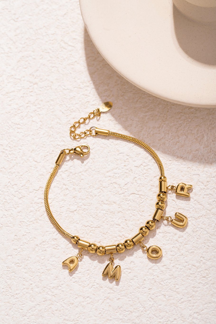 Armour armbandje gold