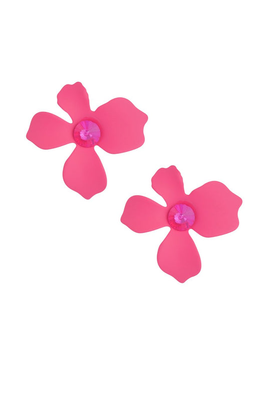 Oorbellen Fushia