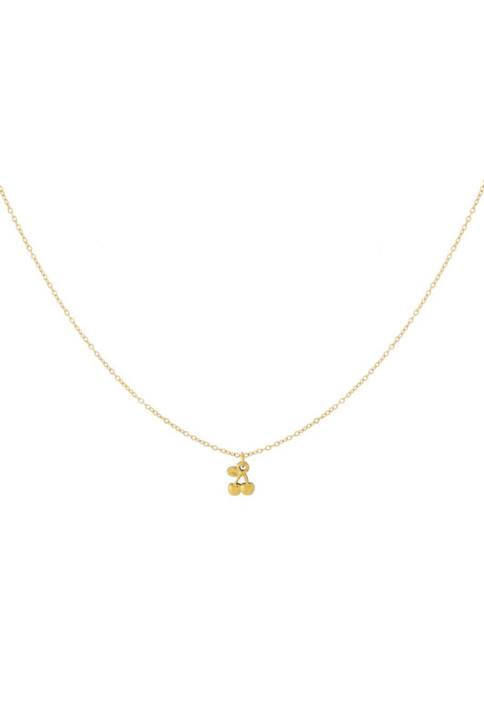 Ketting Cherry goud