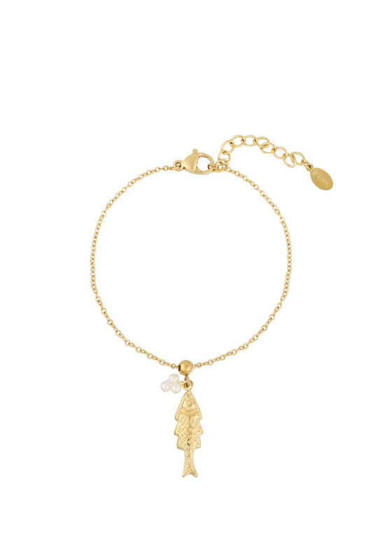 Golden Fishy armband